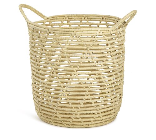 CESTO EM FIBRA NATURAL - 18672 G