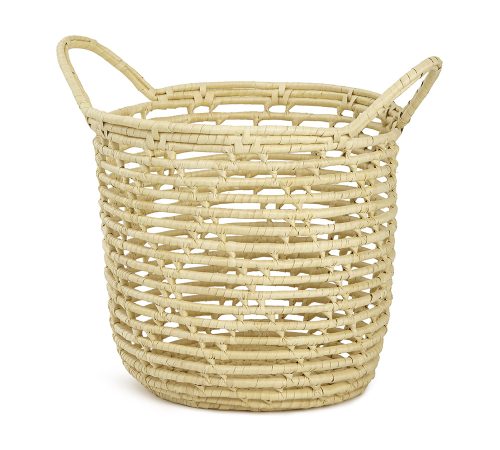 CESTO EM FIBRA NATURAL - 18672 P