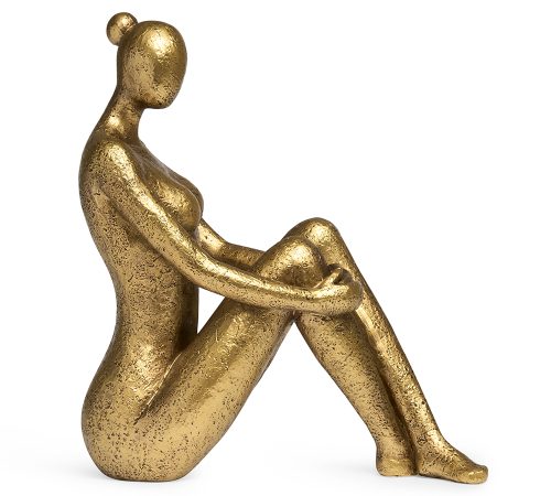 ESCULTURA MULHER EM POLIRRESINA - 21024