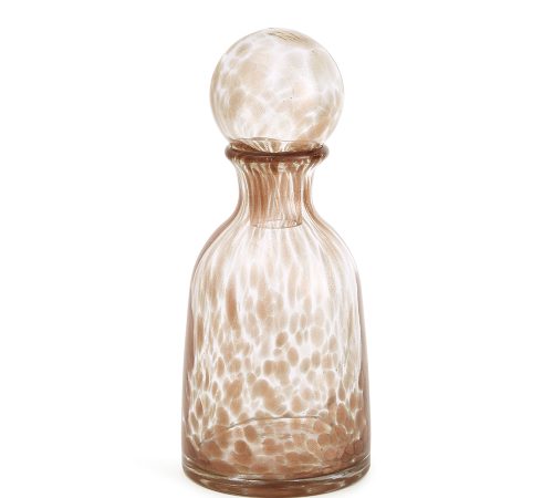 GARRAFA DECORATIVA EM VIDRO - 18704