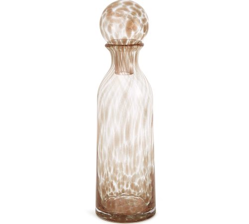 GARRAFA DECORATIVA EM VIDRO - 18705