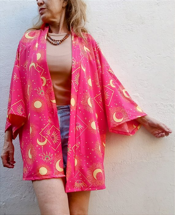 Quimono místico boho chic