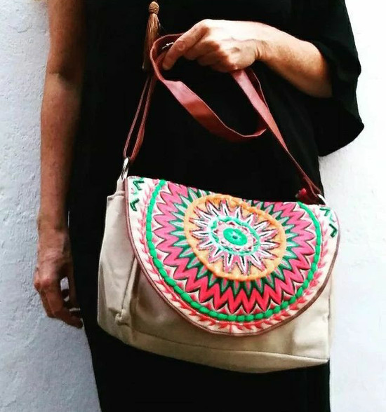 Bolsa boho mandala marrocos