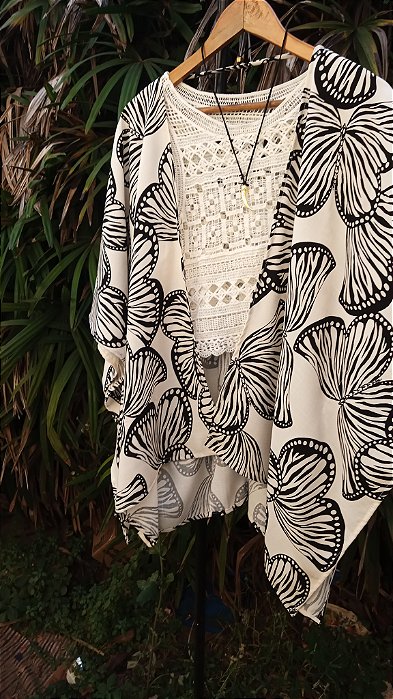 Quimono kaftan místico boho bohemian