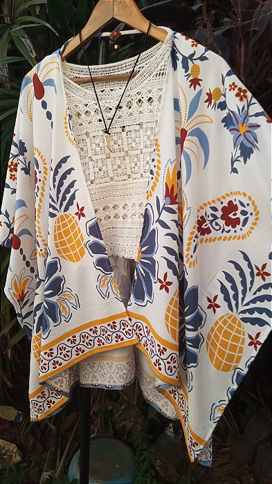 Quimono kaftan místico boho bohemian