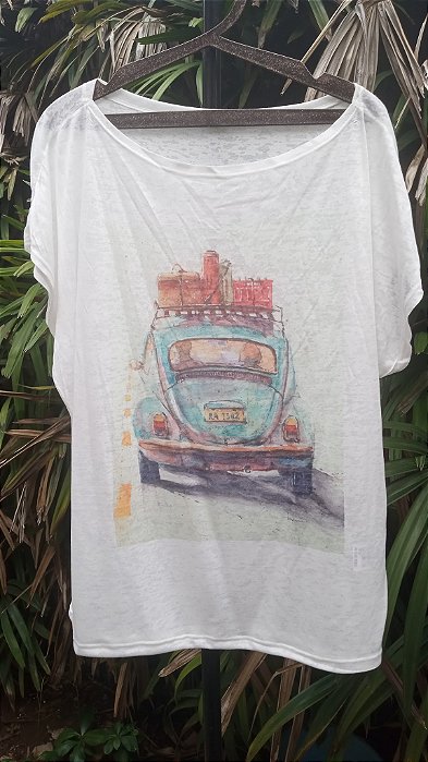 T-Shirts camiseta feminina mística yoga gato kombi filtro dos sonhos devore hippie.
