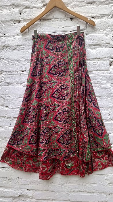 Saia indiana envelope dupla face