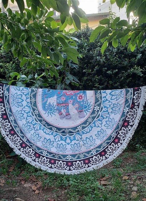 Canga redonda atoalhada