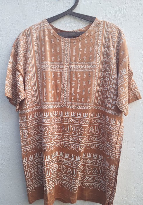 Camiseta indiana unissex hippie G
