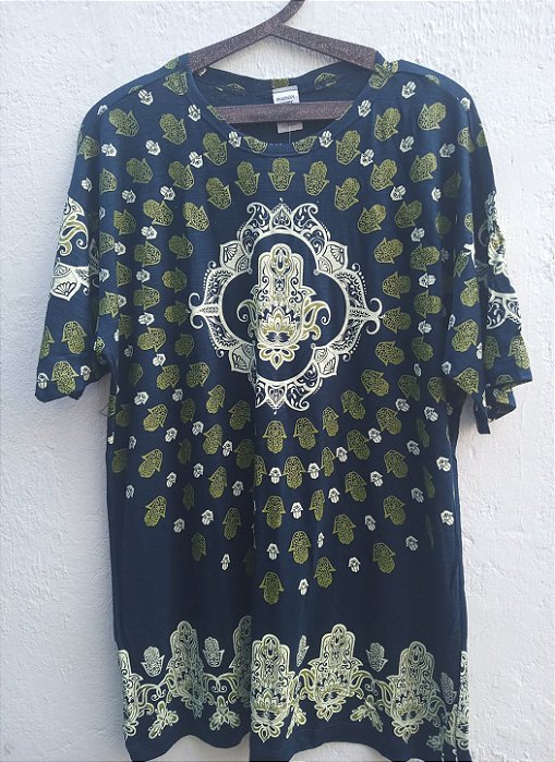 Camiseta indiana unissex hippie G