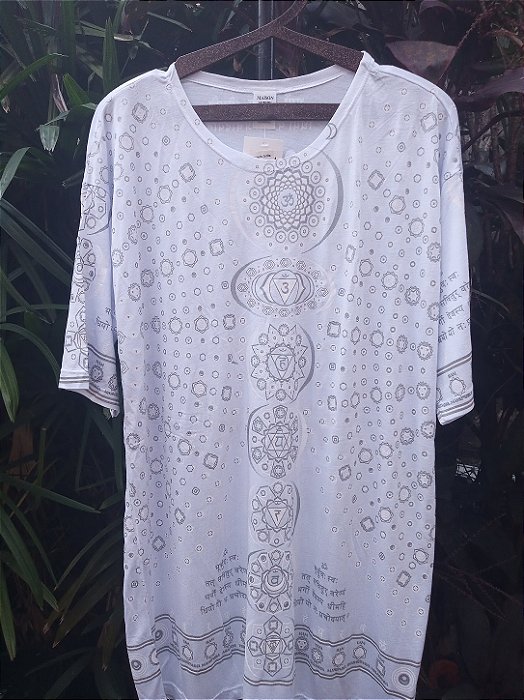 Camiseta indiana unissex hippie GG