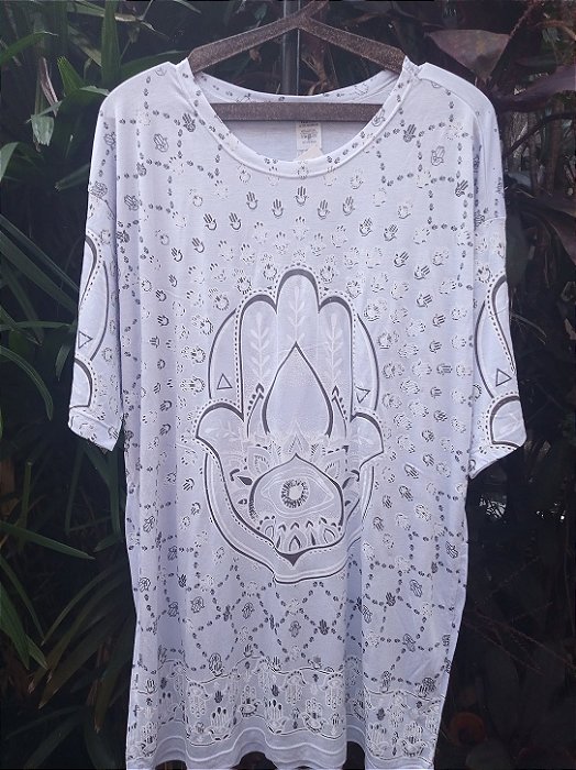 Camiseta indiana unissex hippie GG