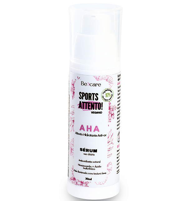 Sérum Facial AHA Beccare com Niacinamida e Ácido Hialurônico – 30ml