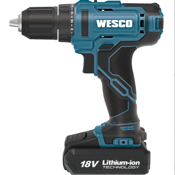 Parafusaderia/Furadeira deImpacto 1/2 18v 2BAT C/Carr C/Mal - WS2390K2 - Wesco