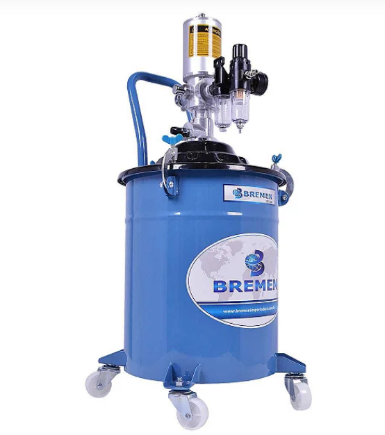 Propulsora Pneumática para Graxa 20 KG Com Mangueira - 8596 - Bremen