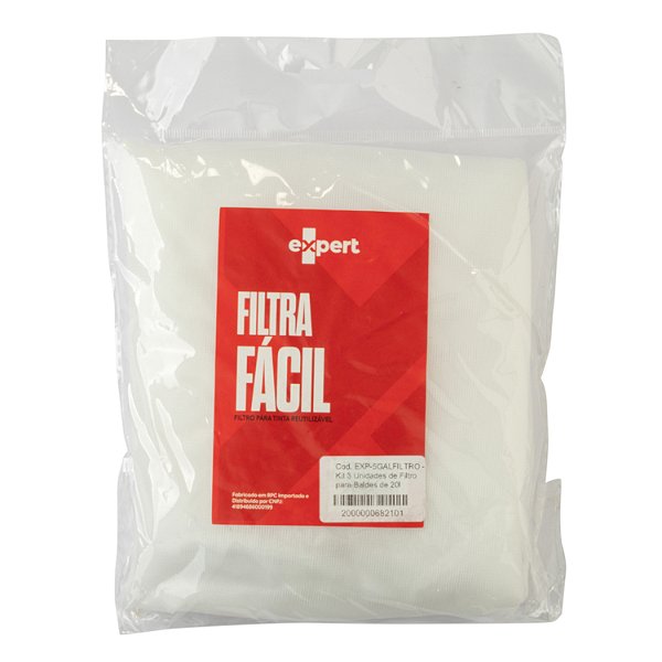 Filtra Fácil EXPERT Filtro para Tinta Reutilizável 3 Unidades