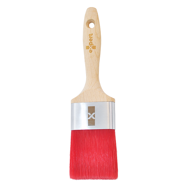 Pincel Trincha Easy Clean 2.5" Premium Reta EXPERT para Pintura Profissional