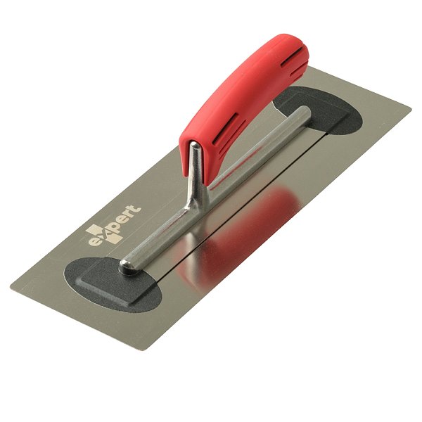 Desempenadeira Pro‑Flex 35 cm EXPERT - Inox Europeu Ultrafino com Cabo Emborrachado