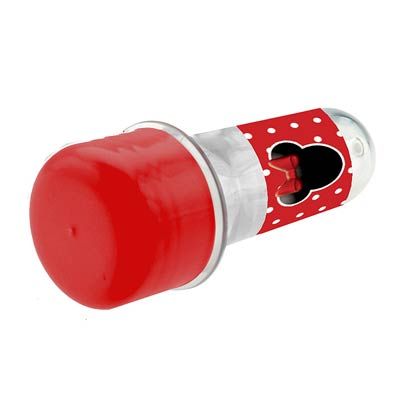 Tubete Porta-doces Pequeno Minnie Vermelha