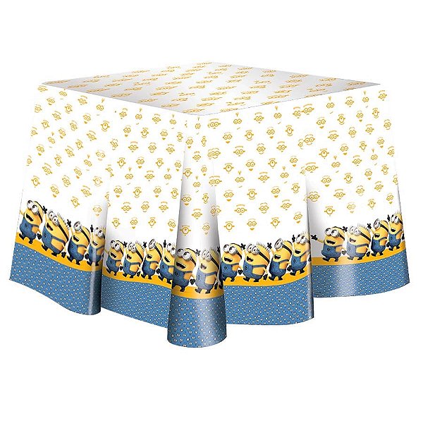 Toalha de Mesa Descartável Minions
