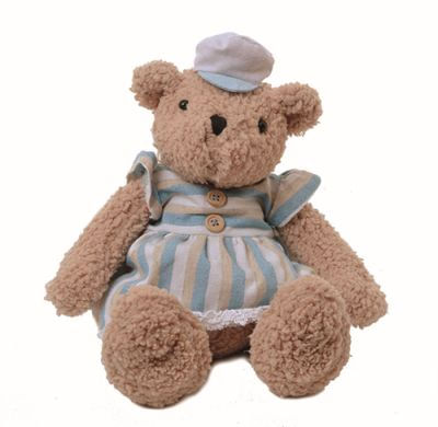 Teddy Urso F Lt Azul 28 cm - UNITÁRIO