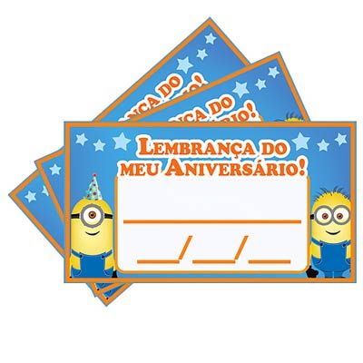 Tags SEM Furo Minions - 15 Un