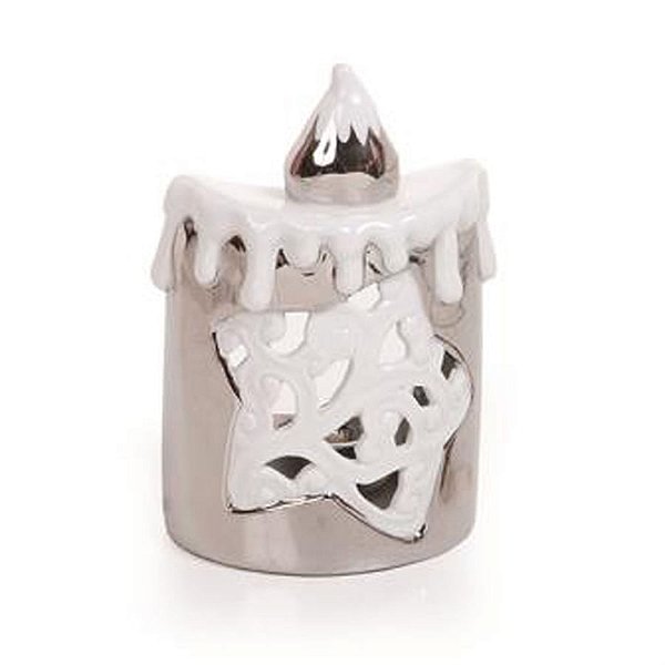 Porta Vela em Vidro com Alça (Lanternas)