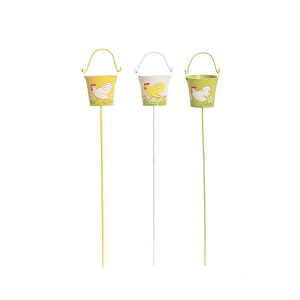 Pick Balde Galinha Múltiplo (Complementos) 32x4x4cm - 6 Un