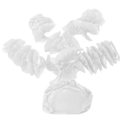 Papel Para Balas Rococó Liso Branco - 40 Un
