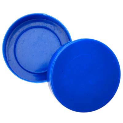 Latinha Plástica 5x1 Azul Escuro para Lembrancinha - 20 Un