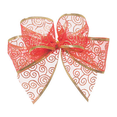 Laço Artesanal Vermelho (3x14,5cm) 03 Un