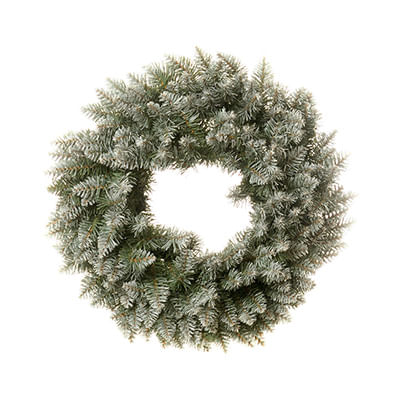 Guirlanda de Natal Nevada 320 Hastes Verde 120cm (Guirlanda de Natal Aramadas)