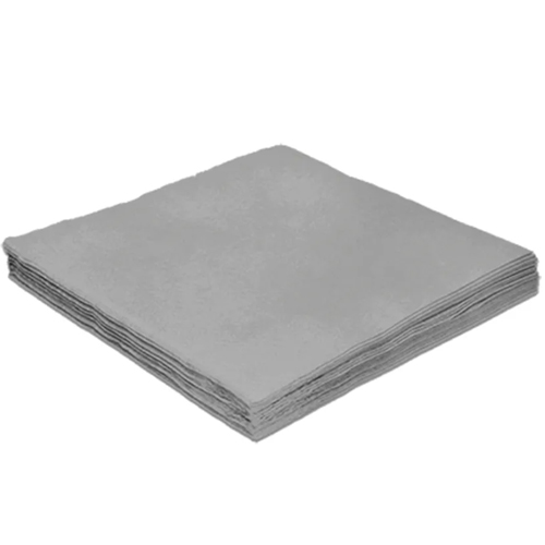 Guardanapos de Papel 24cmx24cm Liso Prata - 20 Un