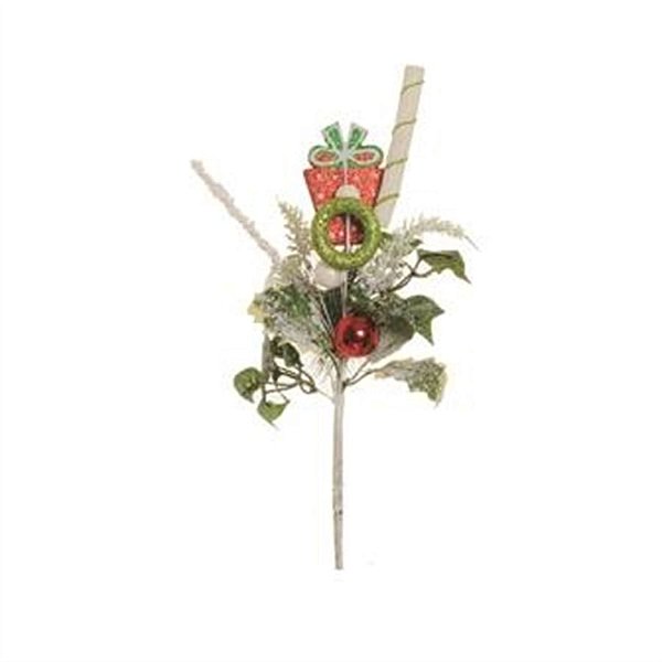 Galho com Presente 35 cm (Galhos Médios) - 6 Un