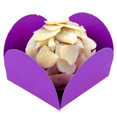 Forminha Para Doces Quadrada nº7 Liso Roxo - 50 Un