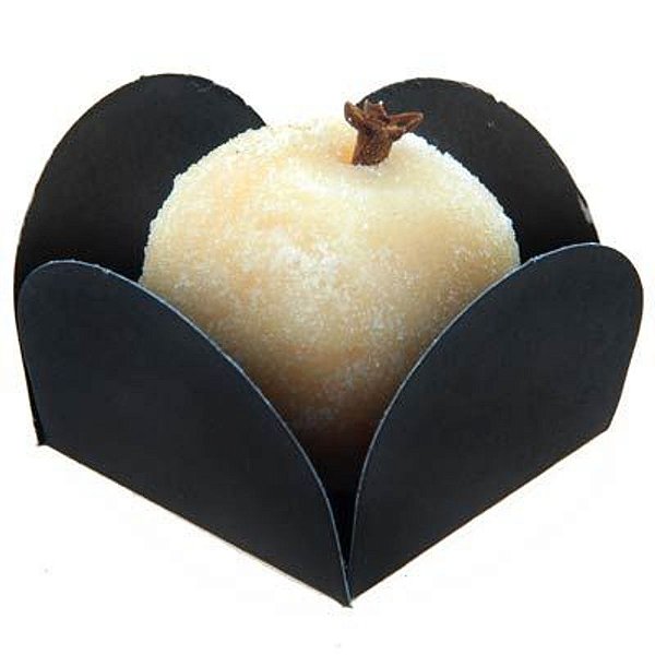 Forminha Para Doces Quadrada nº7 Liso Preto - 50 Un