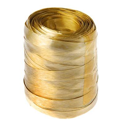 Fitilho Para Embalagem 50 Metros Dourado - 1 Un