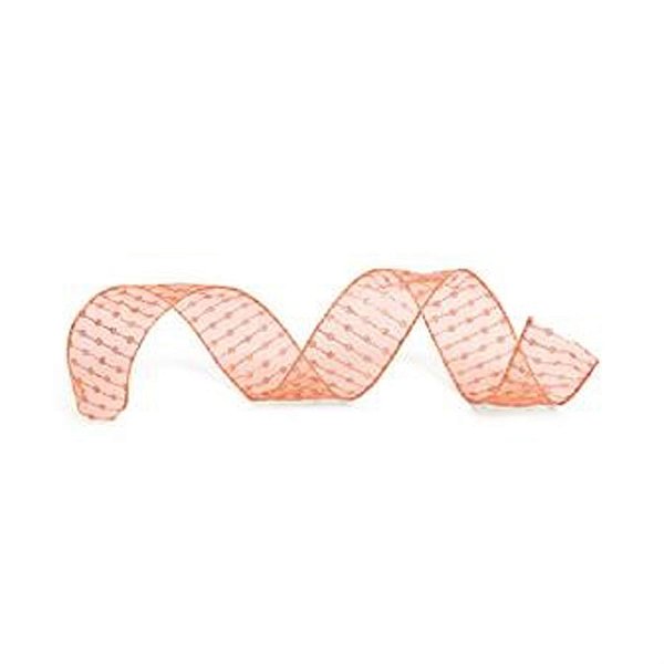Fita Organza Bronze 3,8 cm x 9,14 mts