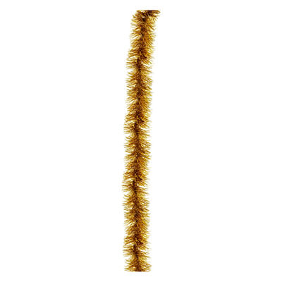Festões Metalóides e Foscos Fosco Ouro pct c/ 12 unids 9X200 cm