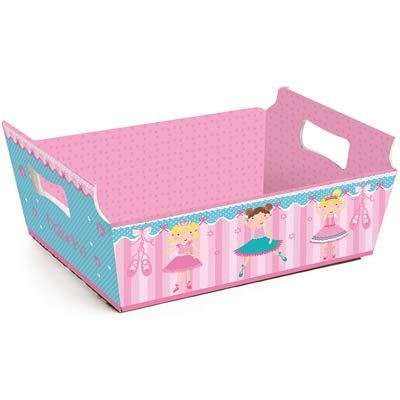 Bailarina - Cesta de Papel Cartão Média - Un