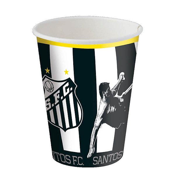 Copo de Papel Santos F. C. - 08 Un