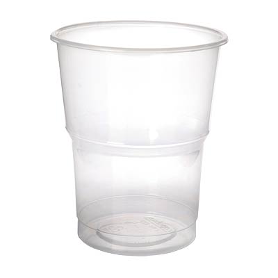 Copo Descartável Cristal Maleável 300ml - 25 Un