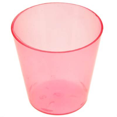 Copinho Acrílico para Doces 25ml Pink - 10 Un