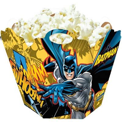 Caixa para Pipoca Pequena Batman Clássico - 08 Un