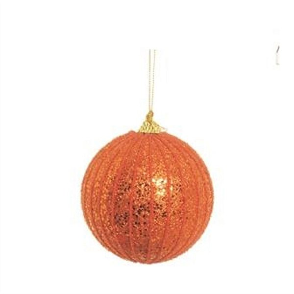 Bola Listra Cobre 10 cm (Bolas) - 6 Peças