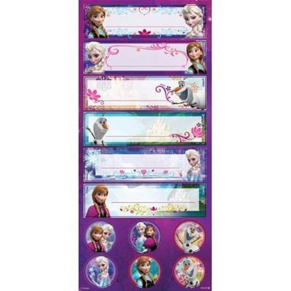 Adesivo Decorativo Frozen Disney - 03 Cartelas