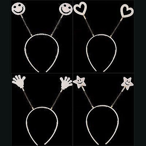 Tiara Mix Símbolo Brilha na Luz Negra - 10 Un