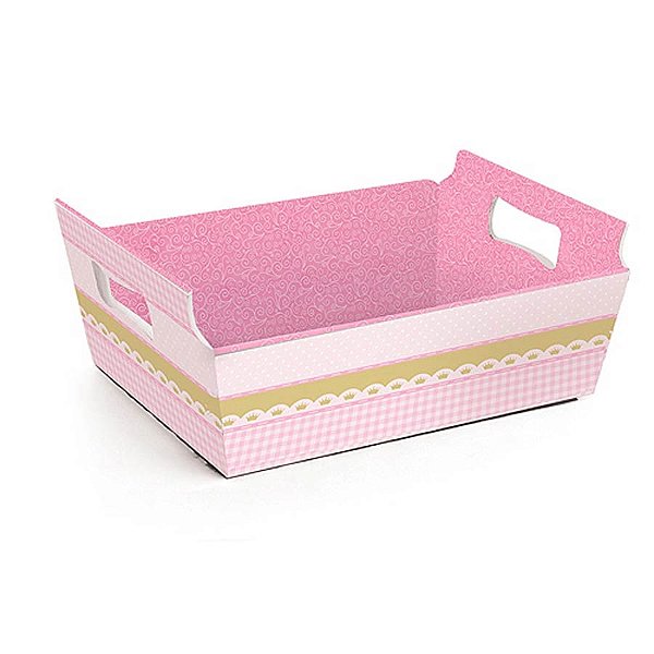 Reino Menina - Cesta de Papel PP 10 Un