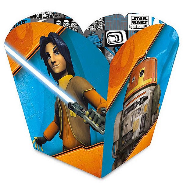 Cachepô Médio Star Wars Rebels - 08 Un
