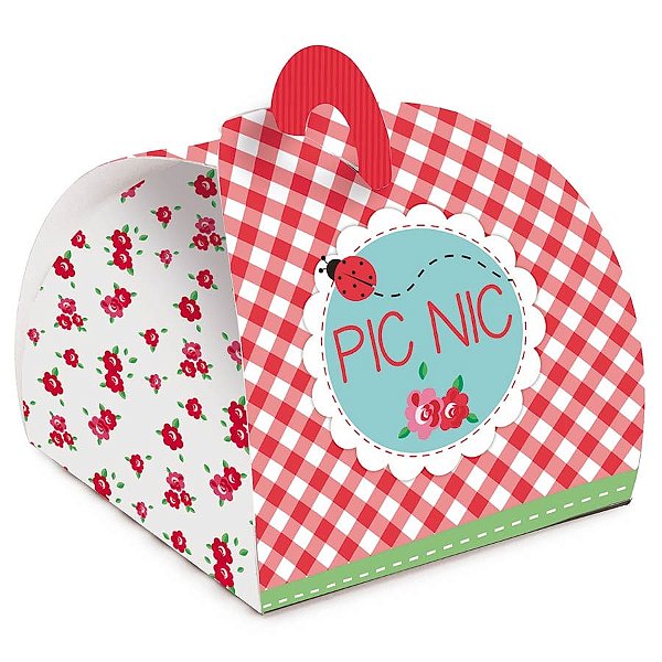 Pic Nic - Caixa Bem Casado Valise 24 Un